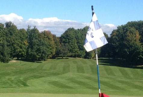 Hole 4 at the Trumansburg Golf Course